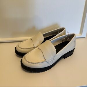 Chunky Heel Loafers